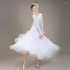 Stage Wear X2114 Lady Ballroom Dance Dress Modern Suit Waltz Competition Dancing Costume