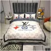 Comforters set hem uni klassisk mode sängkläder er 4st vår höst säng set drop leverans trädgård textilier leveranser dh1bm