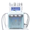 Skönhetsutrustning Kraftfull multifunktionell 6 i 1 H2-O2 Hydrafacial Water Hydro Microdermabrasion Aqua Peeling Skin Cleaning Oxygen Spray Dev