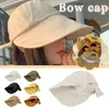 Szerokie brzegowe czapki panie kubełko kapelusz letni słońce ochrona Big Sunhat Caps Outdoor Travel Beach Folding Fisherman for Women Wholesalewide