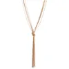 Choker S140 Bigbing Fashion Jewelry Jewelry Golden Beads Crystal Tassel Multilayer Bohemia Necklace عالية الجودة النيكل مجانًا