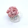 Bröllopsblommor Beautif Silk Ribbon Colorf Wrist Flower Bride Bridesmaids Cors Bridal Bouquets Women Artificial Drop Delivery Party Dhest