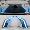 Światła 2PCS dla Lexus ES200 ES250 ES300H ES350 2018 2019 2020 2021 2022 Dynamiczny sygnał skrętu LED Daytime Light Drl Daylight Fog La