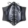 벨트 손목 Cincher Corset Wops Wide Pu 가죽 슬리밍 바디 Shapewear Dropshipbelts를 착용 할 수 있습니다.