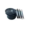 Bearing Fixed ceramic insert pulleys plastic flange 99% Aluminum oxide insert with diamond polished running surface with bearings fixed