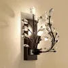 Duvar Lambaları Nordice Lamparas de Techo Colgante Moderna Taş Kristal Lamba Ball LED Yatak Odası Yemek Odası Ev Deco Lampara Pared