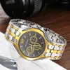 Wristwatches Orlando Top Brand Watch Men Luxury Sports Watches Stainless Steel Band Quartz Relogio Masculino Reloj Hombre