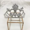 Haarclips Barrettes modieuze en eenvoudige strass kroon glanzende zirkoon hoofdtooi voor vrouwen kleine meisjes prachtige sieraden Earl22