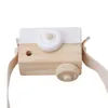 Telecamere giocattolo Giocattoli per fotocamere in legno Simpatici nordici appesi Giocattolo per bambini Regalo Decorazioni per la stanza Manufatti per l'arredamento Giocattoli in legno per bambini 10 * 8 * 5,5 cm 230307