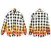 Herr T-shirts Designer 2023 tryckt Loose Jacket Shirt