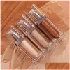 Bronzers Highlighters 3 Color Brand Maquiagem All Over Face And Body Highlighter Glows Illuminator Contouring Brighten Bronzer Gli Dhlcb