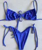 Costumi da bagno da donna Sexy con volant e volant Micro perizoma Bikini 2023 Costume da bagno femminile femminile Set a due pezzi String Bagnante Costume da bagno Swim