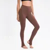 Pantaloni attivi Leggings da yoga primavera estate Fianchi a vita alta da donna Pantaloni attillati attillati Fitness da corsa Pantaloni sottili