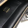 10A sac à cosmétiques Vintage de luxe de qualité originale sacs à rabat 22B 20.5cm sac à main en cuir véritable avec boîte C146