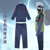 Anime kostuums Japanse anime cosplay komt hatake kakashi groen vest waistcoat kleding mannen vrouwen Halloween feestjackt tops z0301