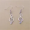 Boucles d'oreilles pendantes lustre mode fait à la main personnalité bijoux musique cadeau créatif Note pendentif pour enseignant étudiantDangle Odet22 Moni22