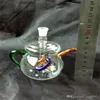 Fumer Pipes la bouteille d'eau de type théière, verre en gros Bongs Bangs Burner Verre