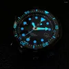 Wristwatches STEELDIVE Diving Men Watch Luxury Mens Automatic Watches Mechanical 30Bar Waterproof Wristwatch C3 Luminous Sapphire NH35 Black