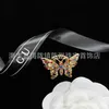 60% OFF 2023 New Luxury High Quality Fashion Jewelry for Double temperament candy color necklace personality full diamond butterfly bracelet family earring ring