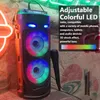 Taşınabilir Hoparlörler 30W Kablosuz Büyük Güç Stereo Taşınabilir Bluetooth Hoparlör Subwoofer Bass Party Hoparlörleri Mikrofon Ailesi USB