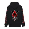 Erkek Hoodies Sweatshirts asta Sonbahar Ceket Fermuar Hoodie Japon Anime Siyah Yonca Loog Sleeve Hediye Öğrenci Sokak Stili Kapşonlu 230307