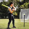 Goods Athletic Works 7 Ft x7 Ft Hit Pitch Training Net for Baseball and Softball Baseball Protective Screens