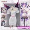 Anime kostymer uwowo cosplay succubus keqing sjuksköterska kommer genshin påverkan fanart keqing succubus cosplay little djävul cosplay come z0301