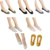 Women Socks 1 Pair Women's Lace No Show Sock Low Cut Non Slip Invisible With Flats Pumps Boat Liner For Student Girls Spring L5YB