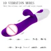 Vibromasseurs G Spot Lapin Vibromasseur Sex Toy pour Femmes Gode Vibrant Vagin Clitoris Masseur Rechargeable Vibration AV Bâton Jouets Adultes 230307