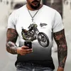 T-shirt da uomo 2023 T-shirt manica corta uomo estate Harajuku Trendyol Abbigliamento uomo per serie locomotiva retrò Modello stampa 3D O-collo