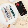 Correias de telefone celular encantos 1pc anti perdido pingente corrente de pulso bonito cordão móvel diy caso decoração acessórios pendurados