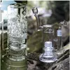 Mobius Glas-Wasserbongs, Wasserpfeifen, Stereo-Matrix-Perc, 18 mm dickes Glas, Öl-Dab-Rigs, hohe Bongs, Wasserpfeifen, Banger