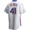 Francisco Alvarez Jersey de beisebol Pete Alonso Brandon Nimmo Edwin Diaz Francisco Lindor Jeff McNeil Kodai Senga Brett Baty Harrison Bader Starling Marte Tim Tebow