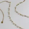 Necklace Earrings Set MODAGIRL Fashion Bridal Real Natural Pearls Bracelet Choker Sets For Women Bridesmaids Gift