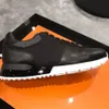 chaussures de designer de luxe hommes chaussures décontractées baskets en cuir de veau jaune et blanc fluo MJKPIyt000000001