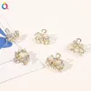 Nya koreanska kvinnor Ribbon Hair Claw Hair Clip Rhinestone Flower Farterfly Mini Grab High-End Headwear Hair Accessories 1858