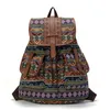 School Bags Women Printing Backpack Canvas School Bags For Teenagers Large Shoulder Bag Weekend Travel Rucksack High Quality 230307