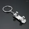 Keychains Arrival Novelty Souvenir Metal Skateboard Key Chain Creative Gifts Ring Stainless Steel Car Chains