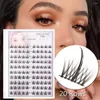 False Eyelashes 20 Rows Women Beauty Soft Reusable DIY At Home Lash Extension Individual Lashes Manga Cluster Natural