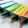 Highlighters 1PCS Stabilo Textmarker Original 70 Highlighter Children Stroke Key Mark with Large Capacity Color Small Fresh Marker Pen J230302