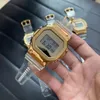 Original Shock 5000 Watch Sports Digital Quartz Unisex Oak Watch Led Square Led Dial