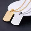 Pendentif Colliers Titane Acier Carré Écriture Catholique Collier Bijoux Religieux Pour Homme Et Femme Cadeaux De Noël Drop Ship