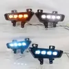 Lampor 2st LED Dayme Running Light for Ford F150 50 Raptor 2022 2023 Dynamisk turnsignalvattentät bil LED DRL -lampa