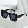 Sunglasses Candy Color Cute Thick Square Women Men Trendy Inflated Hip Hop Frame Y2K Glasses Funny Shades UV400