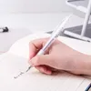 Gel pennen deli eenvoudige stijl gelpen 05 mm met vulling kantoor schrijven intrekbare gel inkt pennen zwarte kleur briefpapier schrijfhulpmiddelen j230306