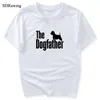 Men's T Shirts The Dogfather Labrador Retriever Brand Shirt Men Cotton Tops Clothes For Summer Tees Drop Ship