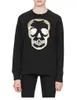 Women's Sweaters Women Sweater 2022 Autumn And Winter Personality Skull Pattern Drill Round Neck Cashmere