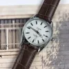 Omeg di alta qualità Orologio al quarzo a tre punti Orologi di moda Orologio sportivo da uomo Top brand di lusso Orologi da polso Cintura in pelle montre de luxe orologio di lusso