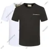2023メンズプラスティーポロス夏の男性刺繍レタープリントTシャツ男性女性Tシャツストリートカジュアルレッドストライプ印刷Tシャツ