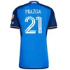 2023 Fc Cincinnati Voetbalshirts 23 24 Hagglund Obinna Vazquez Thuis Weg Miazga Voetbalshirt Thailand Kwaliteit Heren Maat S-xxl Fans